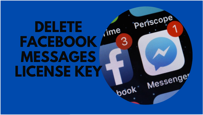 delete facebook messages license key