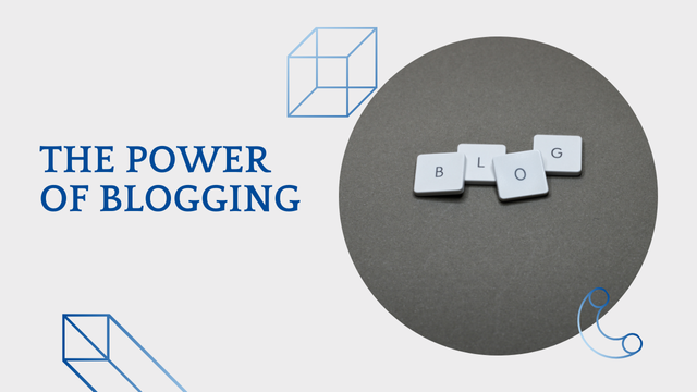 The Power of Blogging: A Channel of Communication, Power, and Career