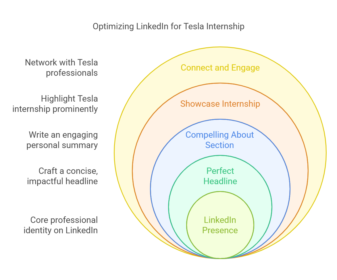 Incoming Intern at Tesla: How to Craft the 5 Perfect LinkedIn Presence