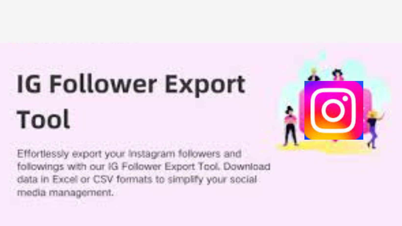 Instagram Follower Export Tools 