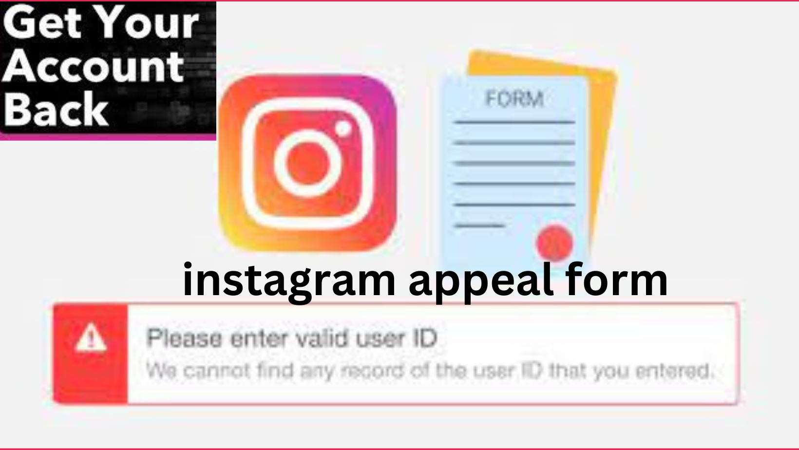 instagram appeal form
