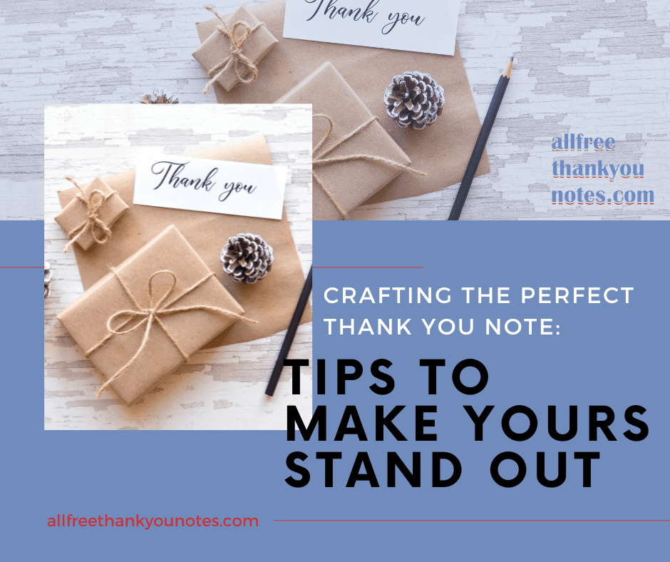 Crafting the Perfect Thank You Message