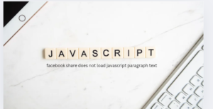 facebook share does not load javascript