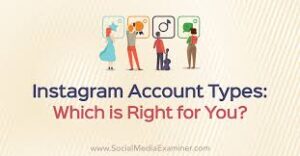 Dynamic 5 Types of Instagram Business Accounts