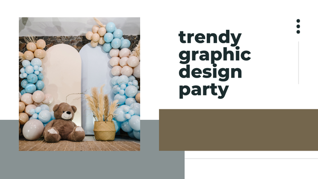 Trendy Graphic Design for Parties: Creating a Unique Touch for Your Event.