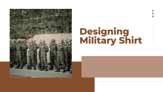 How Graphic Designer Can Help in Designing Military Shirt