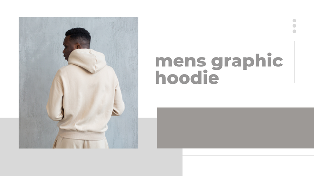 Men’s Graphic Hoodie: The Union between Class and Comfort