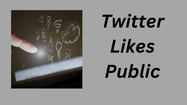 Twitter Likes Public