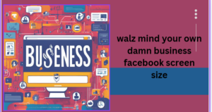 walz mind your own damn business facebook screen size
